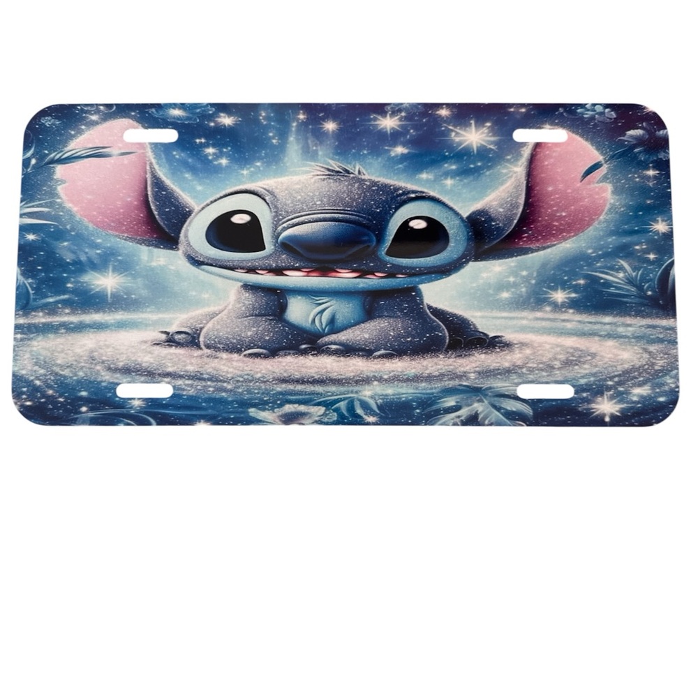 Stitch License Plate  NEW